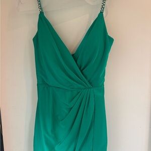 Sherri Hill Emerald mini dress